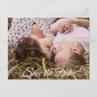 Personalized Photo  Save the Date Postcard