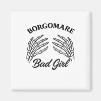 Bgm Bad Girl II Skeleton Heart Hands Edgy Vibe Magnet