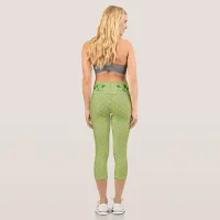 Cutesy Luck for the Irish High Waisted Capris