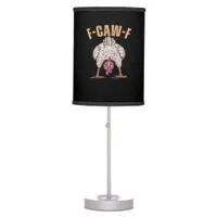 F-Caw-F Funny Chicken Classic Retro Cool Table Lamp