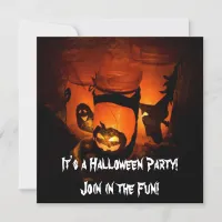 It's a Halloween Party Invitation