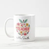 Teacher Apple Mug – Classic Red Apple