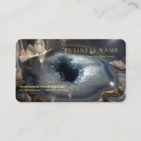 Crystal Geode Metaphysical  Business Card