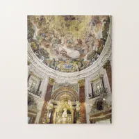 Ar Fresco Decorative Church Ceiling, Valencia Jigsaw Puzzle