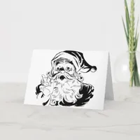 Vintage Santa Holiday Card