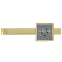 Rustic California Cowgirl Gold Finish Tie Bar