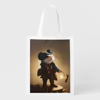 Steampunk Hamster Grocery Bag