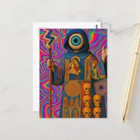 The Surreal Priest Postcard