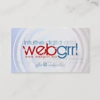 Webgrrl.biz Business Card