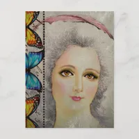 Beauty and the Butterflies Postcard