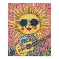 Sunshine Playing Guitar Jigsaw Puzzle