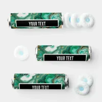 White Green Art Breath Savers® Mints