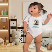 Cute Penguin Love you more Baby Bodysuit