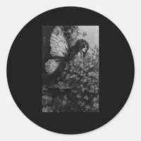 Fairy Grunge Goblincore Cottagecore Fairycore Classic Round Sticker
