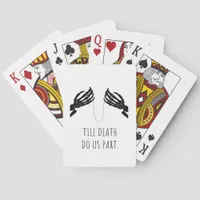 Till Death Do Us Part Boxy Poker Cards