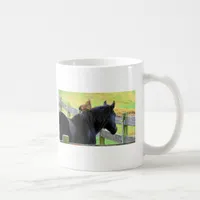 Rooster And Mare Coffee Mug