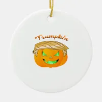 Trumpkin Classic – Sloth in a MAGA Hat Ceramic Ornament