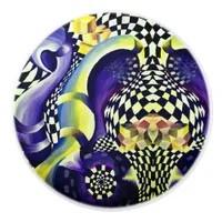 Art Deco - Abstract Diffusion Ceramic Knob