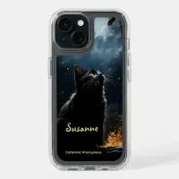 Personalized Speck iPhone 15 Case for Kitten Lover