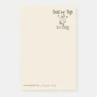 Goat Yoga is a Thing | GetYerGoat™ Post-it Notes