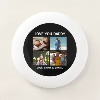 Personalized Love You Daddy Photo   Wham-O Frisbee