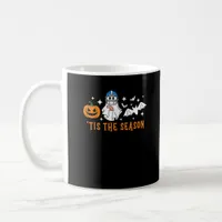 Tis The Season Football Halloween Spooky Pumpkin Coffee Mug