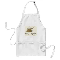 Official Turkey Carver Adult Apron