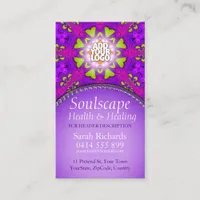 Soulscape Health & Healing New Age Business Card