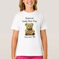 National Teddy Bear Day September 9th Holiday T-Shirt