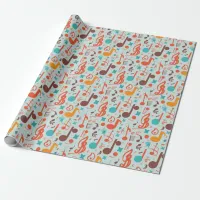 Musical Notes Wrapping Paper