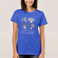 Mushroom Picker At Work T-Shirt