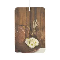 Cowboy Boots, Daisies, Horse Bit Western Wedding Air Freshener
