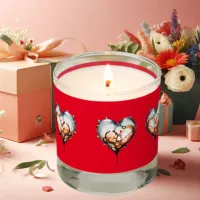 A Heart Made of Soap Bubbles Scented Candle