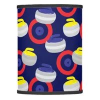 Curling Stones and Targets Colorful Sports Lamp Shade