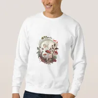 Aesthetic Goblincore And Cottagecore Mushroom Sere Sweatshirt