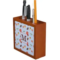 Personalized Fall Desk Organizer