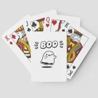 Little Boo Minimal Style Poker Cards