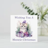 Kitty Christmas Card