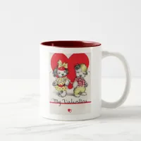 My Valentine Two-Tone Coffee Mug