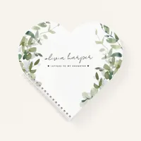 Eucalyptus Letters to My Daughter Memory Keepsake Notebook