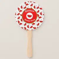 Bright Cheerful Watermelons Summer Party Hand Fan