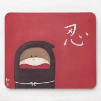 The Sock Monkey Ninja Mousepad