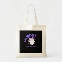 Baby Boo Sweet Toddler Halloween Design Tote Bag