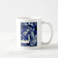 Blue Arabian Digital Art Coffee Mug