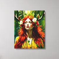Elen of the Ways Canvas Print