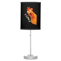 F-Caw-F Chicken Retro Classic Table Lamp