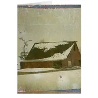 Winter Barn