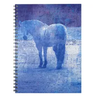 Purple Equine Notebook