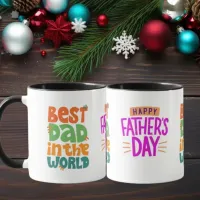 Best Dad in The World | Happy Father's Day Coffee Mug