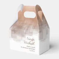 Watercolor Reflections Thank You Clay V2 ID774 Favor Boxes